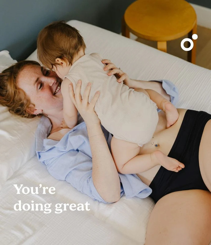 Culotte Post-Partum Flowly Black XS-S-M Babymoov lifestyle 3