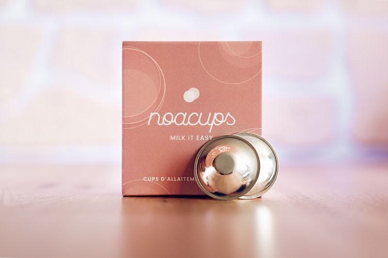Cups d'allaitement protectrices et cicatrisantes en argent Noacups cover
