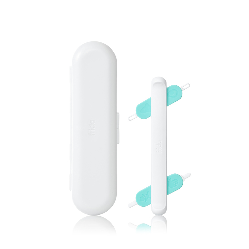 Curette bébé 3-en-1 nez, ongles et oreilles Frida sans package