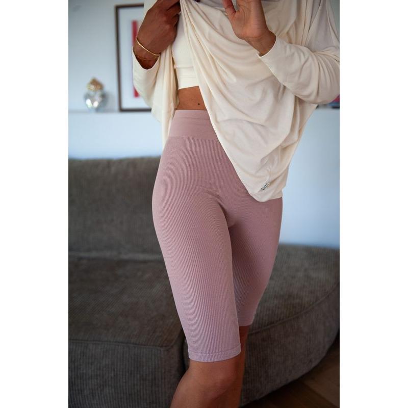 Cycliste de grossesse sans coutures Terracotta L/XL MAMA HANGS lifestyle 3