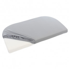 BabyBay La Housse en jersey maxi de drap-housse blanc 