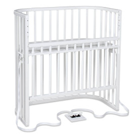 Drap-Housse Babybay Jersey Coton Biologique - Blanc 89 X 50 Cm Pour Maxi, Midi, Boxspring