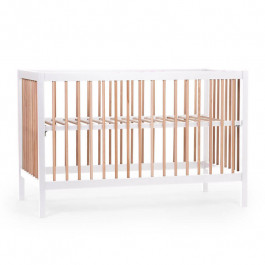 Lit Bebe Blanc Naturel 60 X 1 Cm Childhome Bambinou