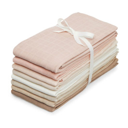 DIKOS - Lot De 3 Langes En Mousseline Bio Pour Bébé - 100% Coton GOTS - 64x64 Cm - Cadeau Naissance Parfait Lange Multi-usage Allaitement DIKOS - Lot De 3 Langes En Mousseline Bio Pour Bébé - 100% Coton GOTS - 64x64 Cm - Cadeau Naissance Parfait Lange Multi-usage Allaitement