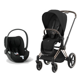 Poussette plus siege auto sales