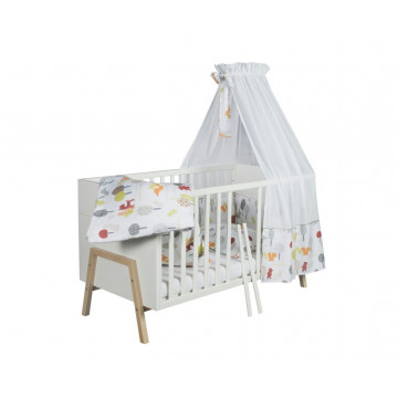 Lit bebe evolutif 70x140 HOLLY NATURE