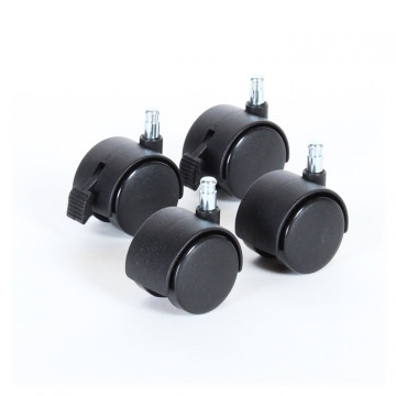 Lot de 4 roulettes standards pour berceaux Cododo Babybay