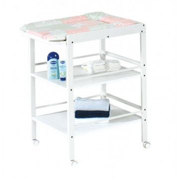 Table à langer Clarissa blanche