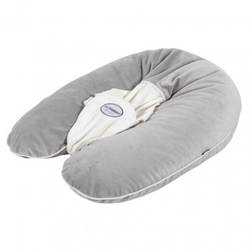 Multirelax bébé Soft boa Gris clair écru Candide Bambinou 