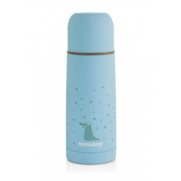 Thermos 350 ml Silky bleu Miniland Bambinou