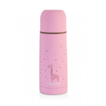 Thermos 350 ml Silky rose liquide Miniland Bambinou