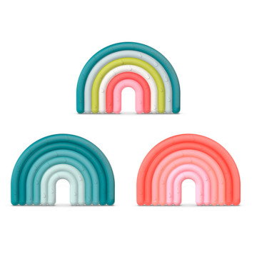 Anneau De Dentition En Silicone Étape 1 Arc En Ciel Suavinex produits 