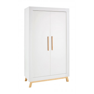 Armoire 2 portes Miami Blanc Schardt 1