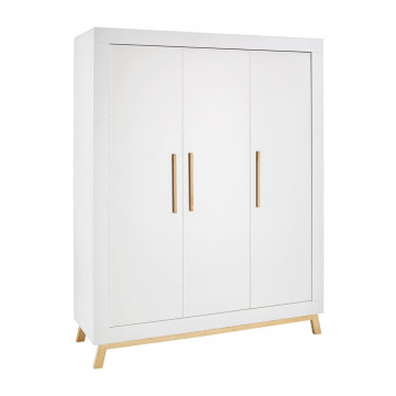 Armoire 3 portes Miami Blanc Schardt 1