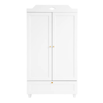 Armoire Luca Blanc Cam Cam produit face
