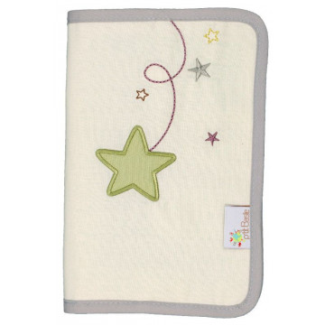 protege carnet de sante pluie d etoiles ptit basile bambinou