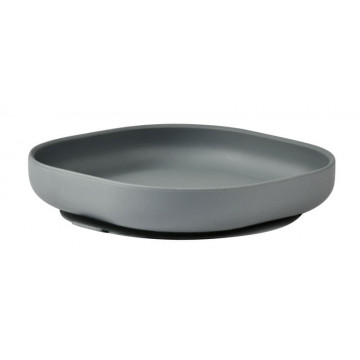 Assiette silicone ventouse Minéral Béaba