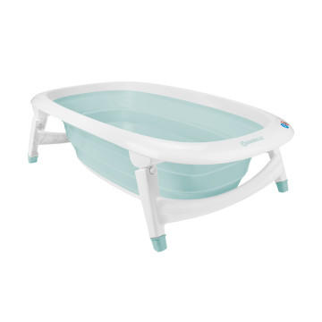 KEDIA. Baignoire Bebe Pliable avec tabouret 74*51*42cm Dès La