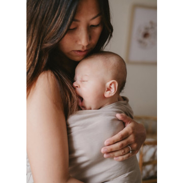 Bandeau de peau à peau tube Beige L/XL Candide lifestyle 2