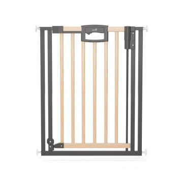 Barrière de sécurité Easylock Wood plus 68 - 76 cm naturel sans percer Geuther