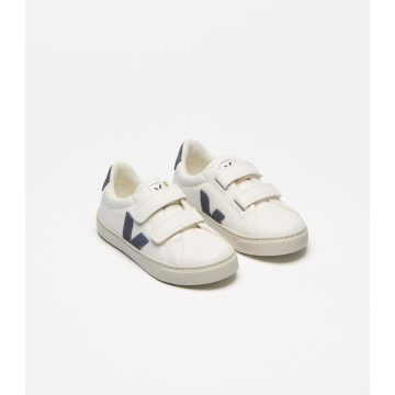 Basket Small Esplar Leather Extra White California Taille 24 Veja côté