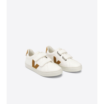 Baskets Small Esplar Extra White Camel Veja produit face