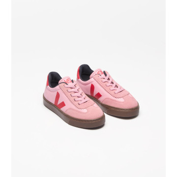 Baskets Small Volley Guimauve Pekin Bark Taille 24 Veja côté