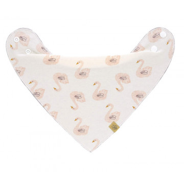 Bavoir bandana en mousseline de coton Lassig Produit