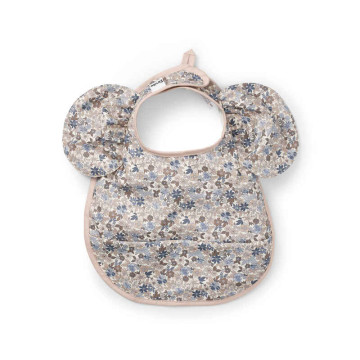 Bavoir - Blue Garden Elodie produit face