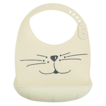Bavoir en silicone Chat Sapin  TROIS KILOS SEPT produit