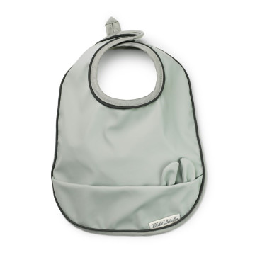 Bavoir -  Mineral Green Elodie produit face