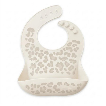 Bavoir Silicone avec Récupérateur Graouu Sand ELHÉE photo produit