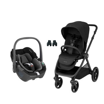 Pack duo poussette Oxford + siège-auto Pebble 360 Maxi Cosi Cover