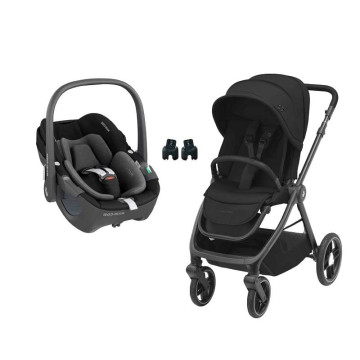 Pack duo poussette Oxford + siège-auto Pebble 360 Maxi-Cosi