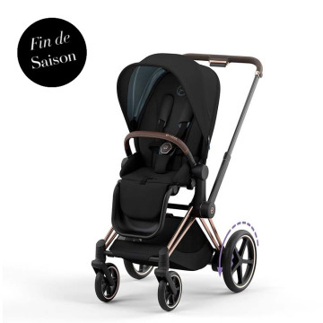 Poussette e-Priam à assistance électrique 2022 Cybex logo
