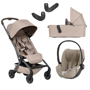 Pack trio poussette Joolz Aer2 avec nacelle et  Cloud T i-Size BeSafe produits