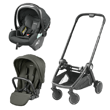 Pack Poussette City Loop et Siège-auto Primo Viaggio Lounge Peg Perego produits 
