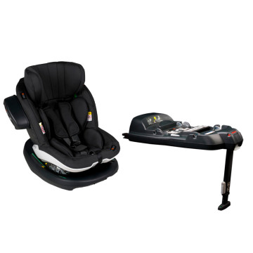 Pack Siège-auto iZi Modular X1 i-Size groupe 0+/1 black cab + base isofix iZi modular BeSafe cover