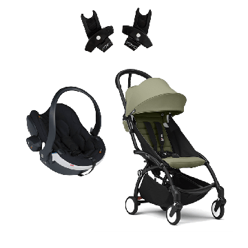 Pack Poussette Yoyo 3 + Izi Go Modular X2 Stokke Cover
