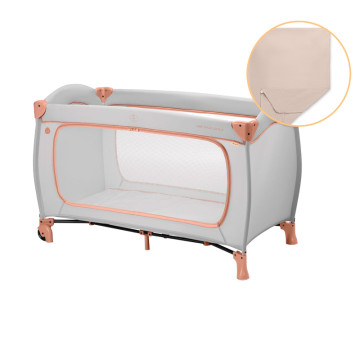 Pack Lit parapluie Sleep N Play Go Plus + drap housse Hauck cover