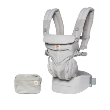 Porte-Bébé Omni 360 Tout-En-Un Cool Air Mesh Gris Ergobaby