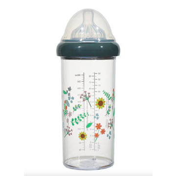 Biberon 360 ml 6m+ Fleurs Le Biberon Français produit face