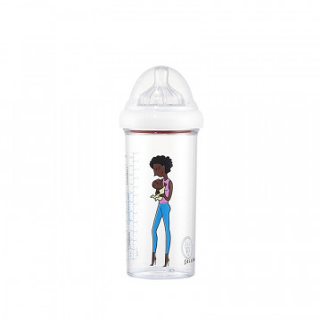 Biberon 360 ml 6m+ Maman-bébé Afro Le Biberon Français