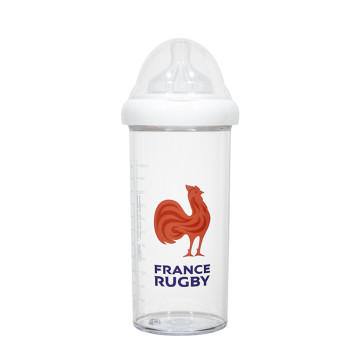 Biberon 360ml 6m+ Logo XV Coq rouge Le Biberon Français produit face