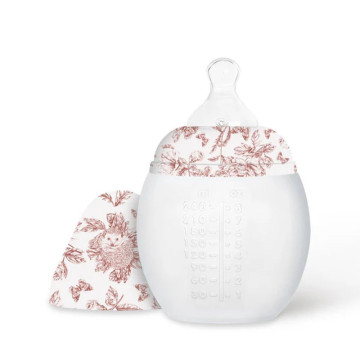 Biberon Tartine & Chocolat Toile de Jouy Rose 240 ml Elhee biberon