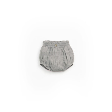 Bloomer en gaze de coton gris Family Play Up