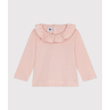 Blouse manches longues Rose Saline Petit Bateau