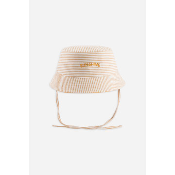 Bob Sunshine Striped Ocre enfant CHAMAYE face