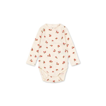 Body Minnie Manches Longues Rosa Rouge 12 mois KONGES SLOJD avant