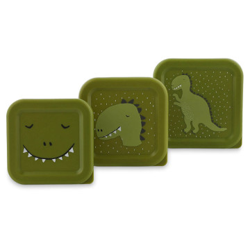 Boîte à goûter 3 pièces Mr. Dino Trixie face